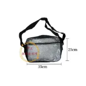 (店+)35cm*25cm*8cm(14吋)防靜電無塵側背包／無塵袋／無塵背包／工作背包／工作包／無塵室包【伊豆無塵室耗材】