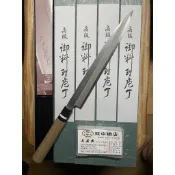 藤次郎 F-908 」屏東 雙中鐵店」日本製 白紙 240mm 柳刃 」 生魚片刀 柳刃 ((會銹)) F908