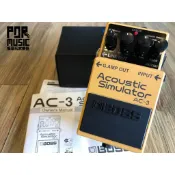 【搖滾玩家樂器】全新 BOSS AC-3 電吉他 空心木吉他 模擬 單顆 效果器