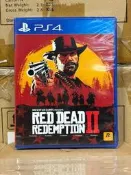 PS4 荒野大鏢客2 碧血狂殺全新未拆封 港版中文內含實體大地圖和金條兌換碼特典價格158元包郵中通現
