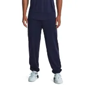 【UNDER ARMOUR】UA 男 巨石強森 Project Rock Hwt Terry Jgr運動長褲_1380105-410(深藍)
