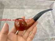 【萬禾】【特價處理】石楠木小彎鬥鬥淺棕/深棕雙色僅此兩隻