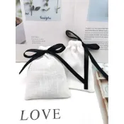 客製化【束口袋】新品棉麻袋香囊 小布袋子抽繩束口收納袋首飾珠寶包裝透氣驅蚊香包
