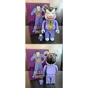 BE@RBRICK THE JOKER BATMAN 100％ & 400％ 漫畫版小丑 400%+100%