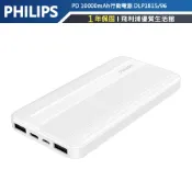 【HOTAI購】LED顯示【PHILIPS飛利浦】PD 10000mAh 行動電源 20W 雙向PD快充 DLP1815/96
