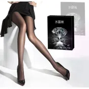 ❤️E20001【現貨】膚色水晶5D超薄隱形性感透膚防勾絲耐勾任意剪割不破絲襪褲襪 黑色