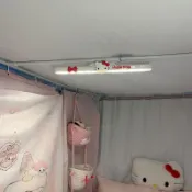 臺灣出貨🔥🔥🔥kitty貓檯燈宿舍燈酷斃燈護眼可充電學生牀頭燈書桌補妝燈磁吸女