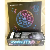 限量BTS X Oreo餅乾聯名款餅乾和盤子（全新商品）