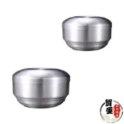 (店+)304雙層米飯碗【賀亞批發】含蓋碗 不鏽鋼碗 附蓋碗 泡菜碗 雙層帶蓋碗 飯碗 雙層飯碗 帶蓋飯碗 韓式飯碗
