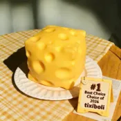 Big Cheese Squishy,巨型 Squishy 奶酪塊,Jumbo Squeeze Cheeses,黃色回彈