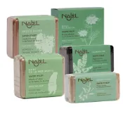 (店+)【NAJEL】【巴黎麵包】】買1送1阿勒坡香皂肥皂手工皂任1款(山羊奶/有機木炭/死海泥/紅高嶺土/黑孜然油)