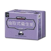 (店+)【Kirkland Signature 科克蘭】三層抽取衛生紙x1袋(120抽x24包)