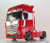 全新 HERPA 315852 1/87 MB ACTROS 18 Gigaspace Edition 3 拖車頭