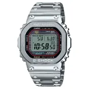 大高雄鐘錶城 CASIO 卡西歐G-SHOCK GMW-B5000D-1C 全金屬智慧太陽能錶 紅黑 43.2mm｜樂天領券現折★全館特惠中★指定刷卡回饋10%