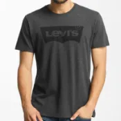  Levi's 短袖T恤 男裝 LOGO款 T恤 短袖 短T-Shirt 素T 圓領上衣 L22489 黑灰色(現貨)