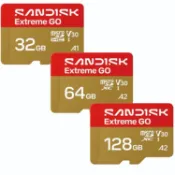 SanDisk 32G 32GB 64G 64GB 128G microSD SD Extreme GO 4K 記憶卡