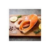 (店+)【海肉王超市】智利厚切鮭魚切片(300g/片)