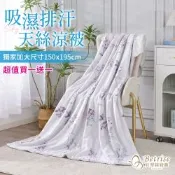 Betrise 超值買一送一 3M專利吸濕排汗天絲鋪棉涼被150x195cm(多款任選)