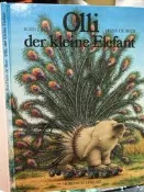 英文繪本《Olli, der kleine Elefant 》3858253286 【小熊家族】