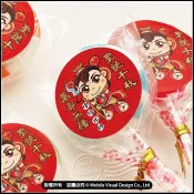 神明祝壽多彩水果棒棒糖 三太子最愛 媽祖 土地公 關聖帝君生日供品 拜拜糖果 神明生日 聖誕千秋 祝壽供品