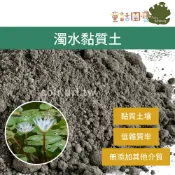 【花園夢想家】濁水黏質土 田土 黏土 果樹 水生植物 園藝土 栽培土 培養土 睡蓮 荷花 莎草 水稻 木本植物 穩根