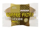 金時代書香咖啡 Kalita NK103 無漂白梯型濾紙 4-7人用 100枚入 #15083-1