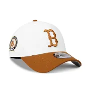 【NEW ERA】MLB 波士頓紅襪 B 白色 橘色 2004 全封老帽 39THIRTY【ANGEL NEW ERA】