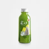 五葉松汁森林飲-水蜜桃口味天然無香精配方,喝的到水蜜桃果肉,甜蜜滋味