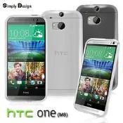 UNIPRO【N126】Simply Design HTC One (M8) 專用韓風軟式保護套 手機殼 清水套 果凍套 Metal-Slim