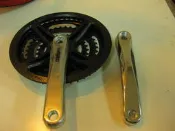 榮鑫車業店面 SHIMANOFC-M151大盤48*38*28鋁腿170附護盤