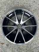 全新旋壓類RAYS G25 17吋5/114.3 黑底車面鋁圈