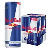 【Red Bull】紅牛能量飲料(355mlx4罐)