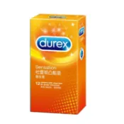 Durex杜蕾斯 凸點裝衛生套 保險套 12枚入 【德芳保健藥妝】