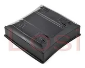 Sworkz  S104  EVO  1/10 音速小子系列尾翼6.5吋(黑) #SW-250042BK        