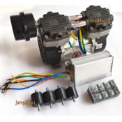 上海ausaid直流空壓機機頭低噪音無油充氣泵靜音壓縮泵12V/24V48V8/4