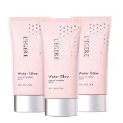 【LEGERE 蘭吉兒】玩鎂光 輕裸保濕粉凝霜SPF50 45g(3入組)