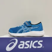 ASICS CONTEND 9 PS 中童 藍色 透氣 舒適 運動 慢跑鞋 1014A338-411