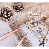 高質感 玫瑰金不銹鋼直夾✨ 美甲 美甲工具 鑷子 夾子 直夾 貼紙專用夾子 美甲素材工具 貼鑽 抗靜電 美睫 開花夾