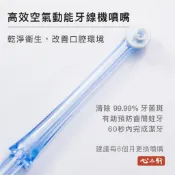 副廠噴嘴噴頭 可兼容 飛利浦 PHILIPS 高效空氣動能牙線機 沖牙機 Sonicare AirFloss Ultra
