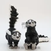 【胡鬧玩具】臭鼬 Skunk 蜜獾 鼬獾 臭美公子 佩佩樂皮尤 森林保衛戰 臭彈 多關節 可動玩具 模型 禮物 3D列印