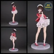 【鼎豐】二次元美少女 路 女主白帽 加藤惠紀念版  型手辦擺件周邊16