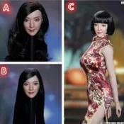【高檔】現貨SUPER DUCK 1/6 SDH031 女頭雕- A B C 三款搭配小麥色素體 