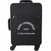 KARL LAGERFELD Rue St Guillaume 住址系列行李箱(黑色)