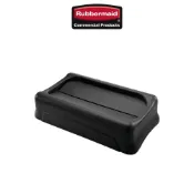Rubbermaid 樂柏美   通風式垃圾桶-活頁蓋 黑色  FG267360BLA