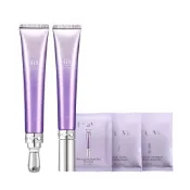 (店+)【T’La Vie】眼霜2入組｜4D玻色因抗老眼霜20ml x2送迷你包1ml+積雪草安瓶1ml+1A奇蹟乳3ml｜言生活