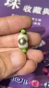 小盧家珠中愛馬仕小盧白耗坦誠三眼天珠，尺寸，三眼清晰，皮殼自然，品相好，適合收藏或佩戴，臺珠源頭貨，數量多，發貨，不議，