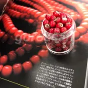 (零售) 日本 手工 白心紅珠 散珠 老珠 琉璃珠 威尼斯 綠松石 印地安 實心銀珠 高橋吾郎 GOROS goros