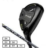 大氣的書館 PING男士新款G430鐵木桿小雞腿golf高容錯更遠距離球桿