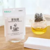 協貿國際日用品生活6館 茶包袋過濾袋100枚裝一次性泡茶濾網茶葉過濾網過濾器茶具配件
