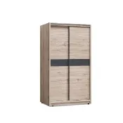 【ASSARI】4x7尺北歐推門衣櫃(寬115x深60x高200cm)
